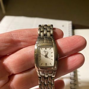 Women’s stainless steel watch by Caravelle